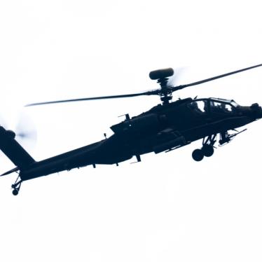 Image of a US Army AH-64E Apache attack helicopter.