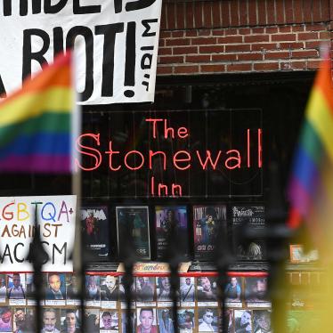 A view of The Stonewall Inn in New York City's Greenwich Village, June 15, 2020.