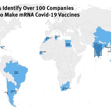 Map of Companies with Potential to Make mRNA Covid-19 Vaccines