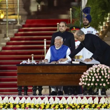 Narendra Modi takes oath as the prime minister of India at the Rashtrapati Bhawan, in New Delhi, June 9, 2024.