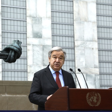 United Nations Secretary-General António Guterres