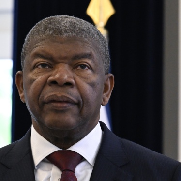 Angolan President João Lourenço in Lisbon, Portugal on April 26, 2024.