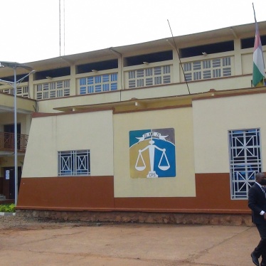 The Special Criminal Court in Bangui, Central African Republic, April 19, 2022.