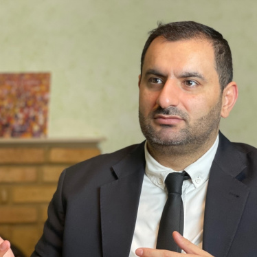 Human rights defender Rufat Safarov.