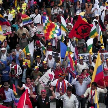 Ecuador’s Human Rights Record Under Review