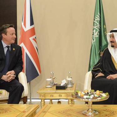 David Cameron and King Salman of Saudi Arabia meet for talks at the G20 Summit in Turkey, November 16, 2015. 