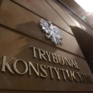 EU: Polish Government Undermines Rule of Law