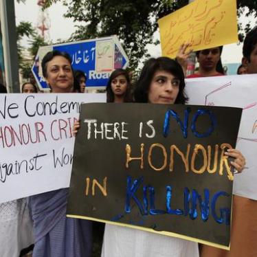 Pakistan: Prosecute Rampant ‘Honor’ Killings