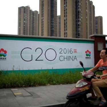 中国：G20首脳は弾圧停止を訴えるべき