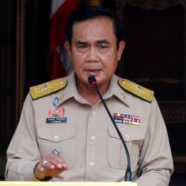 Prime Minister Prayut Chan-ocha speaks during a news conference in Bangkok, Thailand on August 15, 2016. 