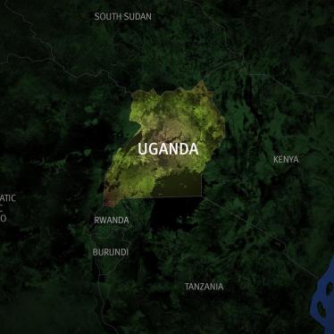 Uganda map 
