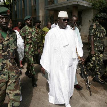 Gambia’s Security Forces Must Put Human Rights Above Loyalty to Yahya Jammeh