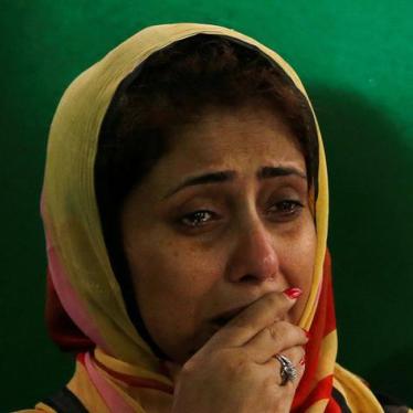 A relative cries after attending the funeral prayer of the victims who were killed in the attack on the Holey Artisan Bakery and the O'Kitchen Restaurant, in Dhaka, Bangladesh, July 4, 2016. 