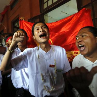 Burma: Major Step to End Decades-Long Cycle of Political Arrests 