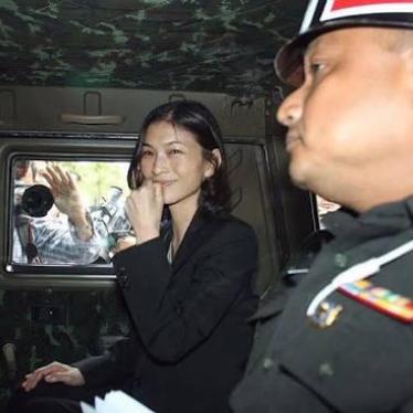 Tassanee Buranupakorn is arrested by military authorities, one of the number of draft constitution critics accused of sedition and detained without lawyer access. 