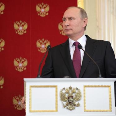 Путин призывает к расследованию химической атаки в Сирии