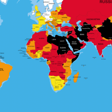 The 2017 World Press Freedom Index compiled by Reporters Without Borders (RSF)