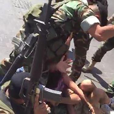 على لبنان محاسبة العسكريين الذين ضربوا المحتجين