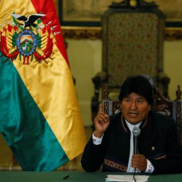 Bolivia's President Evo Morales speaks during a news conference at the Presidential Palace in La Paz, Bolivia, May 9, 2017. 