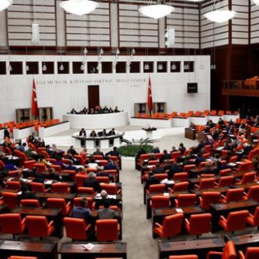 Turkish Parliament convenes to debate on the proposed constitutional changes in Ankara, Turkey, January 12, 2017. 