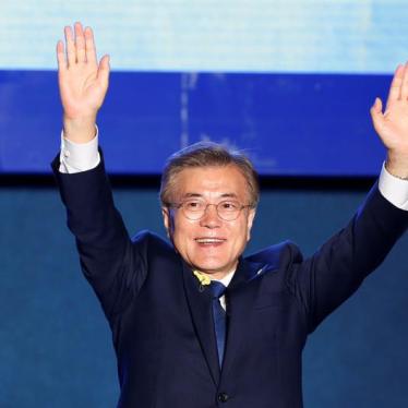 South Korea: Moon Should Uphold Rights at Home and Abroad 