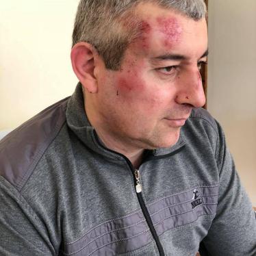 Sirazhutdin Datsiev after the attack, March 28, 2018. 