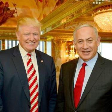 Le président américain Donald Trump (qui n’était alors que candidat, peu avant son élection) et le Premier ministre israélien Benjamin Netanyahu, photographiés à New York le 25 septembre 2016.